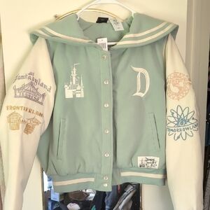 Disney Her Universe Mint and Cream Embroidered Jacket